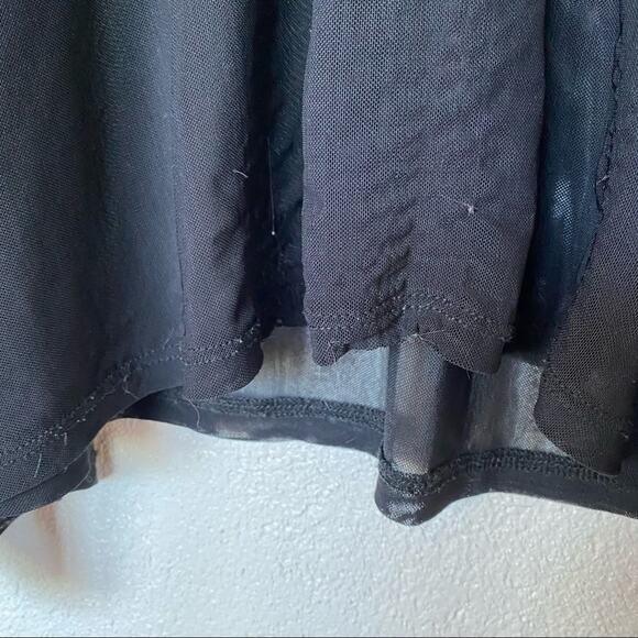 LF Stores Emma & Sam Mesh Stripe Oversized Hoodie Size Small - Picture 8 of 10